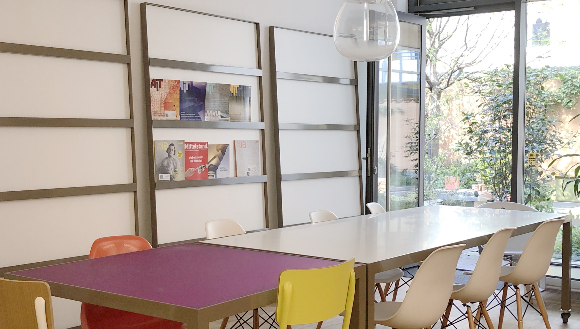 Büro der Designagentur das formt in München - Besprechungsecke