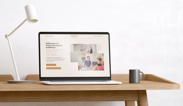 Branding, Praxismarketing und Internetauftritt für die Gynäkologische Privatpraxis VitaGyn von der Münchener Agentur das formt.