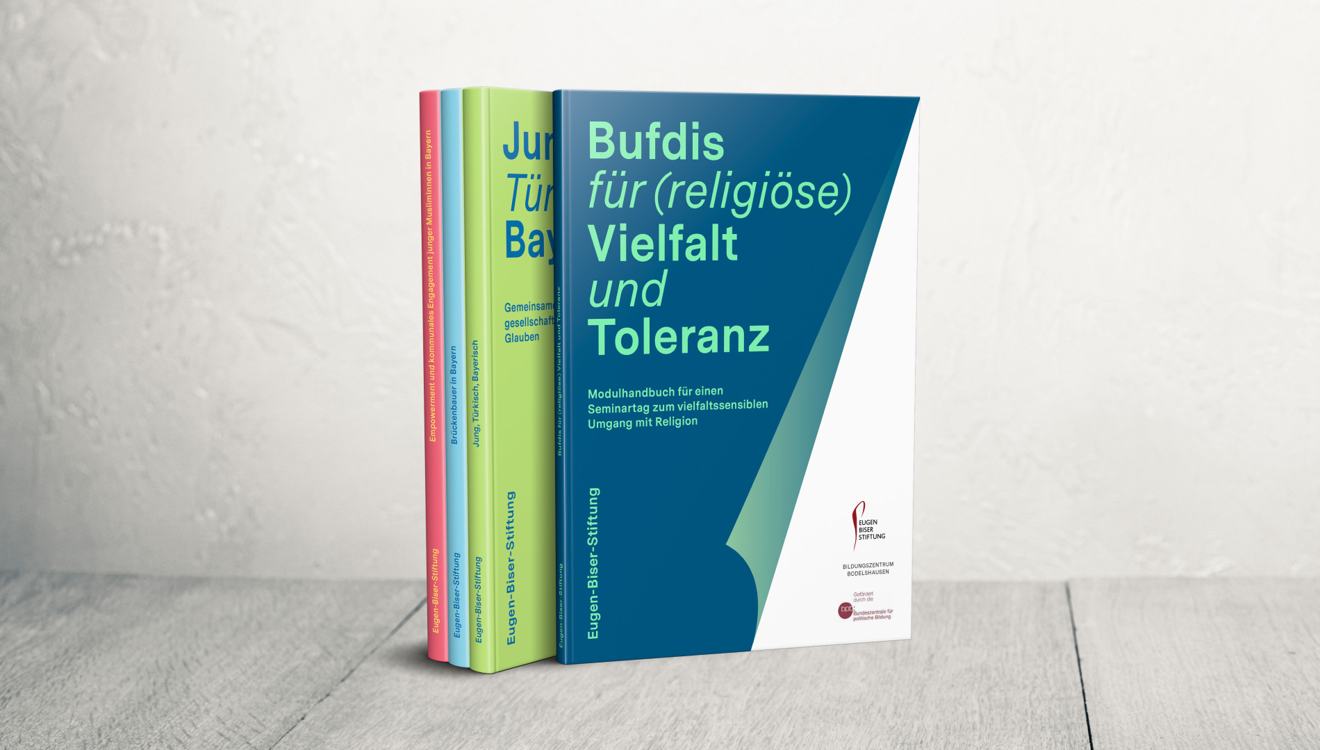 Buchreihe mit Print- und Editorial Design der Designagentur das formt aus München