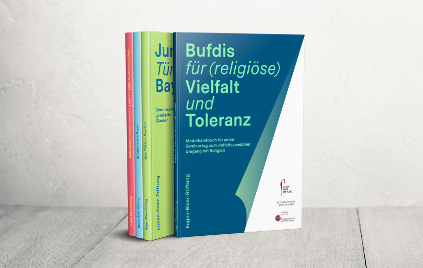 Buchreihe mit Print- und Editorial Design der Designagentur das formt aus München