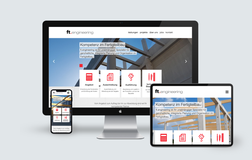Markenentwicklung, Corporate Design und responsive Internetauftritt mit Silverstripe Content-Management System von der Designagentur das formt aus München
