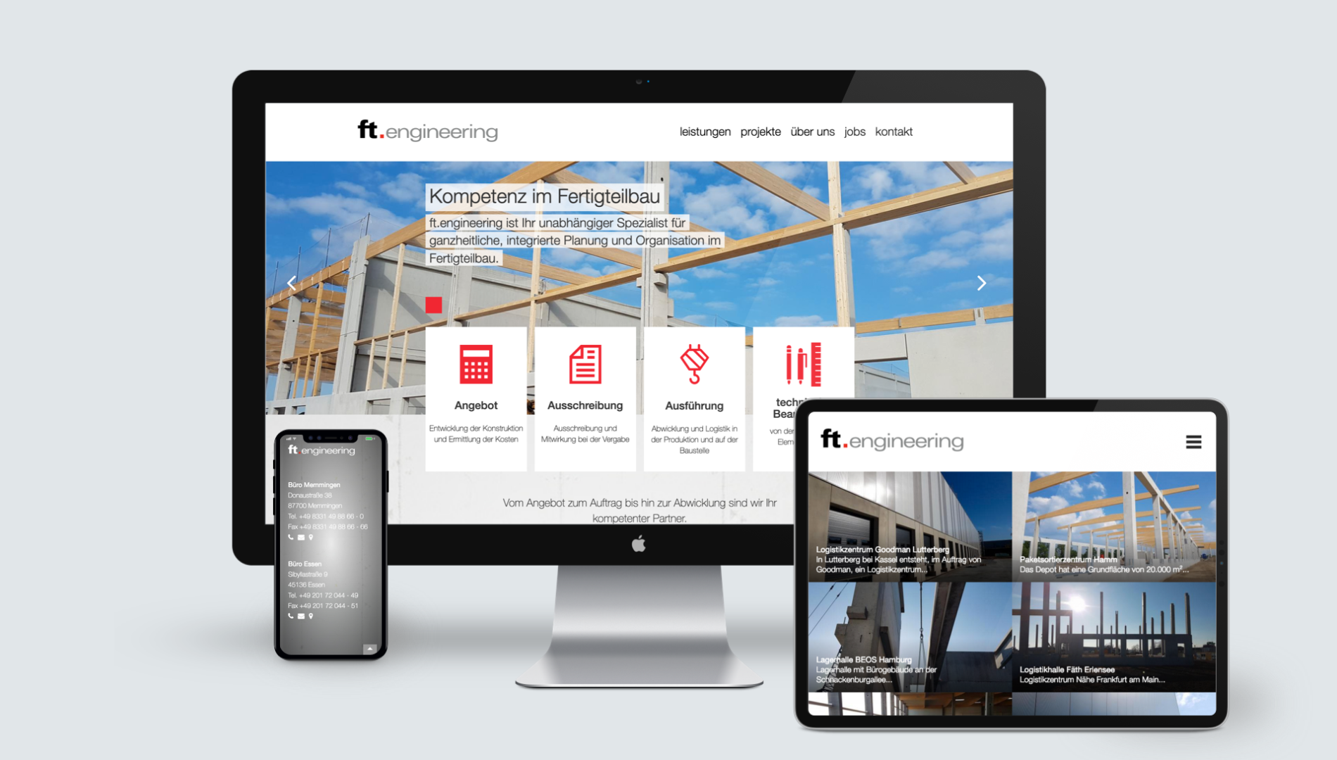Markenentwicklung, Corporate Design und responsive Internetauftritt mit Silverstripe Content-Management System von der Werbeagentur das formt aus München