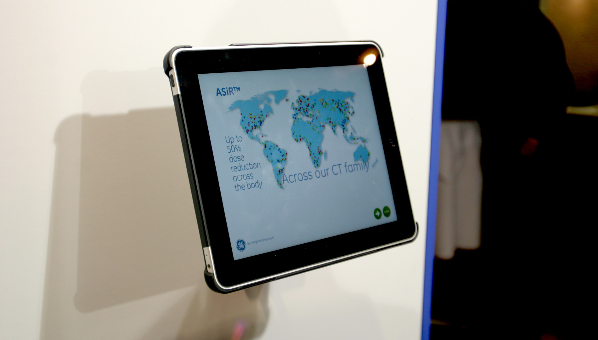 Messedesign und Mobile App für GE Healthcare GmbH von der Designagentur das formt in München