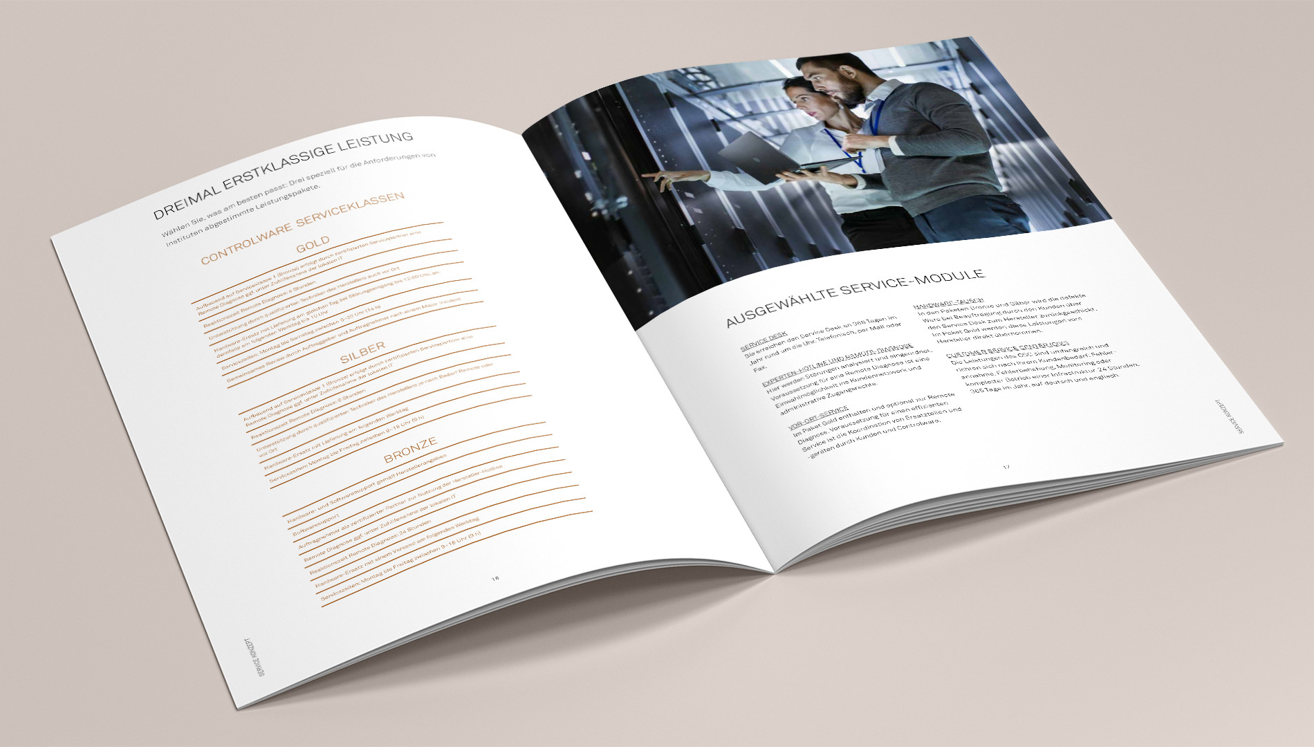 Hochwertige Broschüre für Hauwei mit Printdesign von das formt - Designagentur aus München