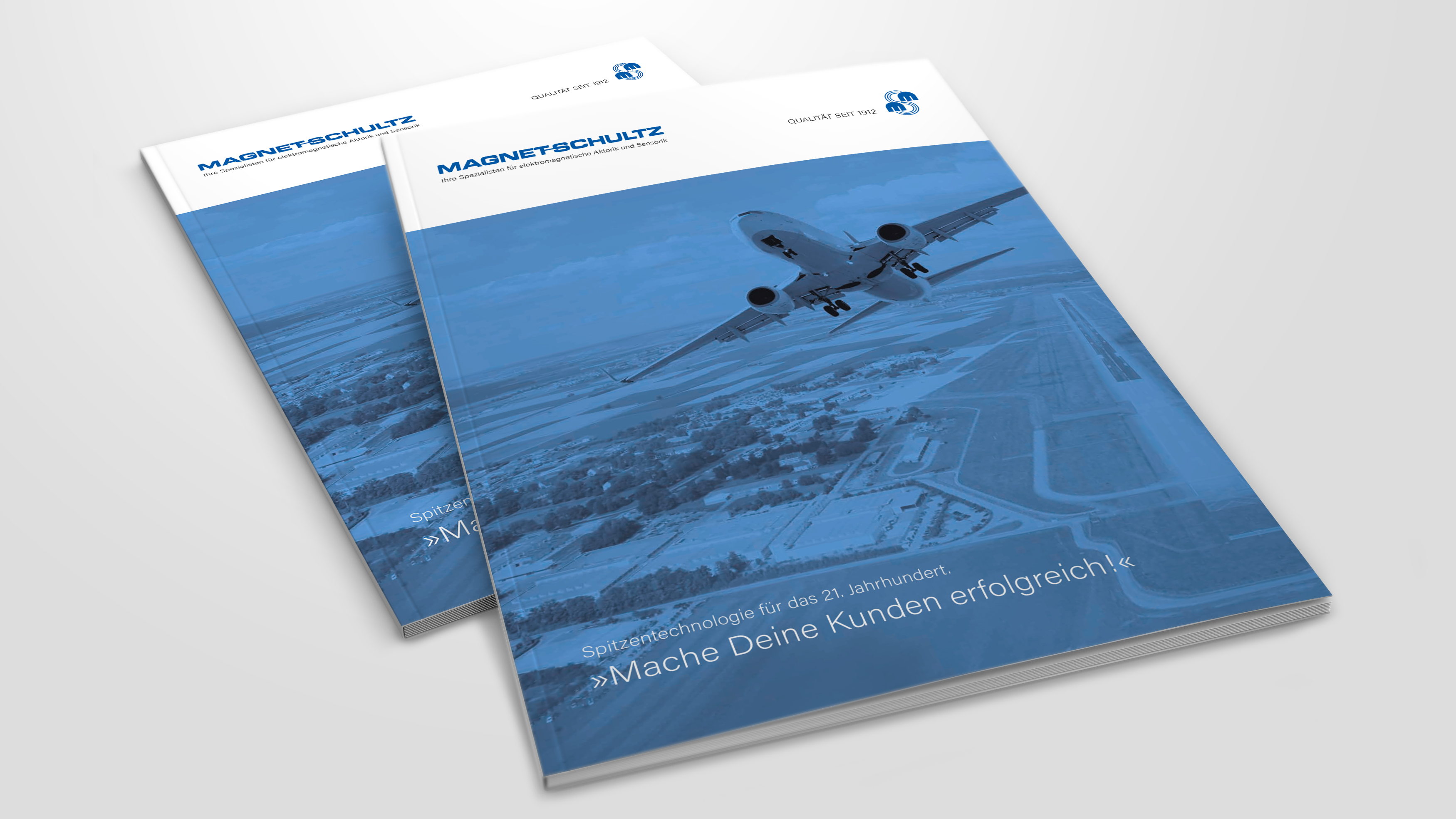 Imagebroschüre für Magnet-Schultz GmbH & Co. KG in Memmingen von der Designagentur das formt aus München
