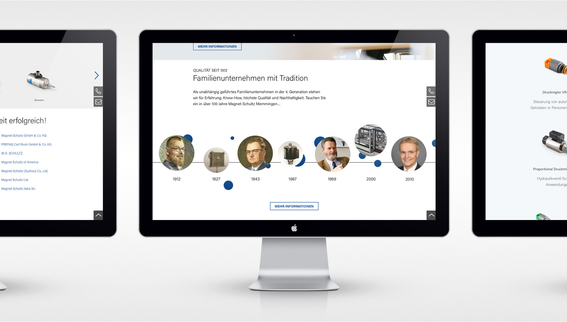 Responsiver Internetauftritt mit TYPO3 CMS für MSM in Memmingen von der Designagentur das formt aus München