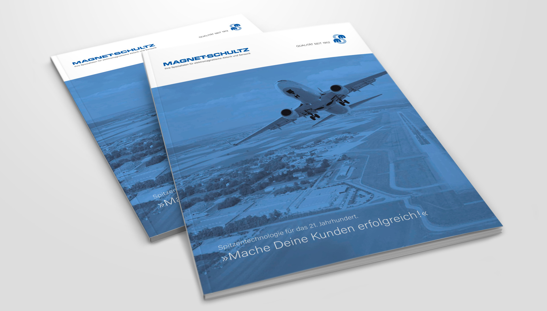 Imagebroschüre für Magnet-Schultz GmbH & Co. KG in Memmingen von der Designagentur das formt aus München