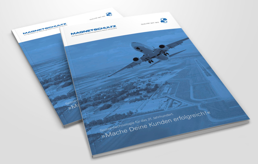 Imagebroschüre für Magnet-Schultz GmbH & Co. KG in Memmingen von der Designagentur das formt aus München