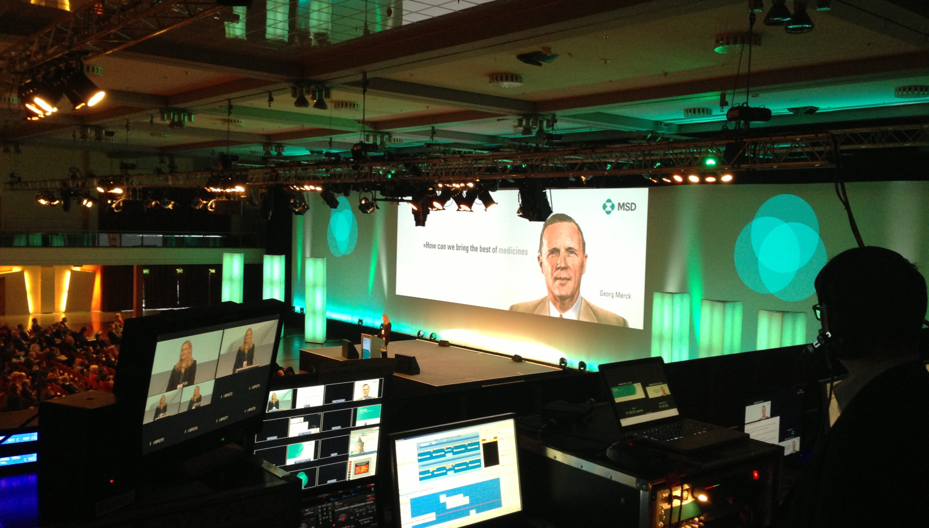 Keynotepresentation für die MSD Sharp & Dohme GmbH von der Designagentur das formt aus München