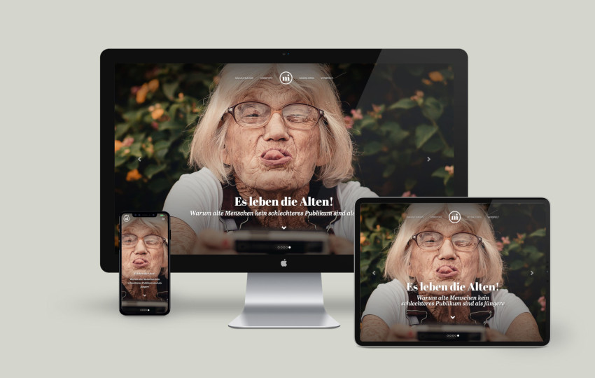 Internetauftritt mit individuellen Content-Management-System für das Magazin niusic von der Designagentur das formt aus München