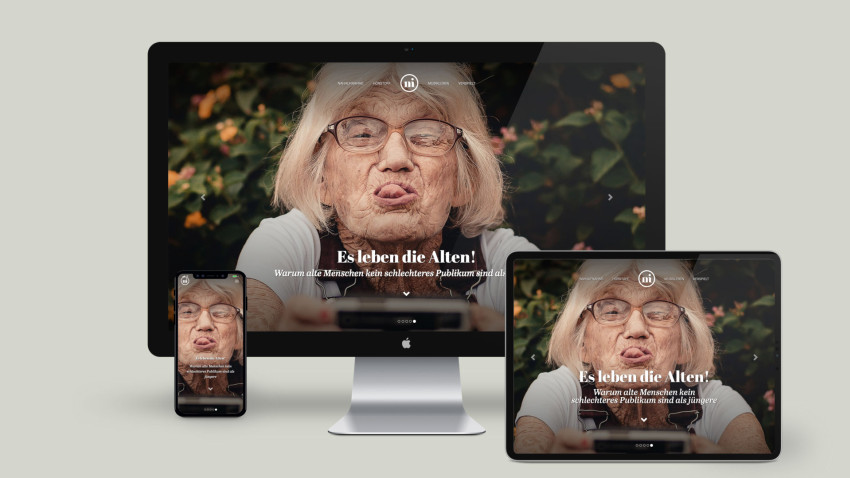 Internetauftritt mit individuellen Content-Management-System für das Magazin niusic von der Designagentur das formt aus München