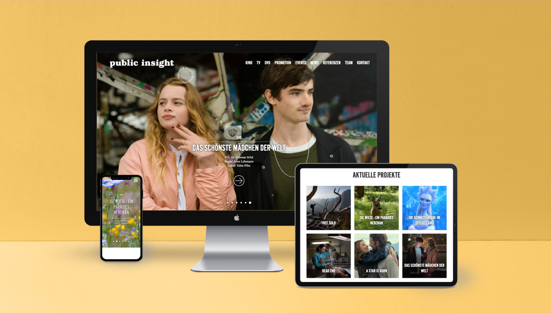 Responsiver Internetauftritt mit Silverstripe-Content-Management-System von der Designagentur das formt aus München