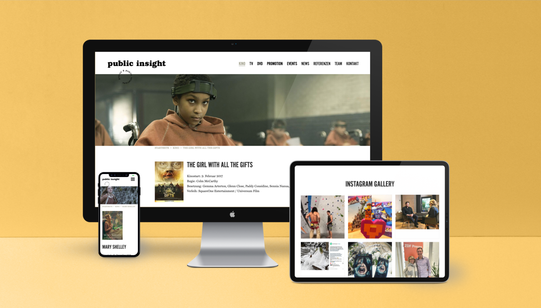 Responsiver Internetauftritt mit Silverstripe-Content-Management-System von der Designagentur das formt aus München