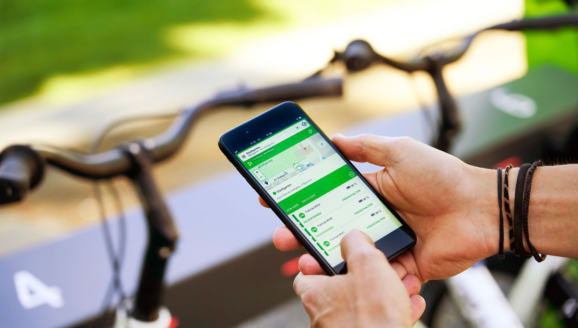 Markenentwicklung und Corporate Design für den mobilen Fahrrad-Leihservice der tws aus Ravensburg und Weingarten von der Designagentur das formt aus München