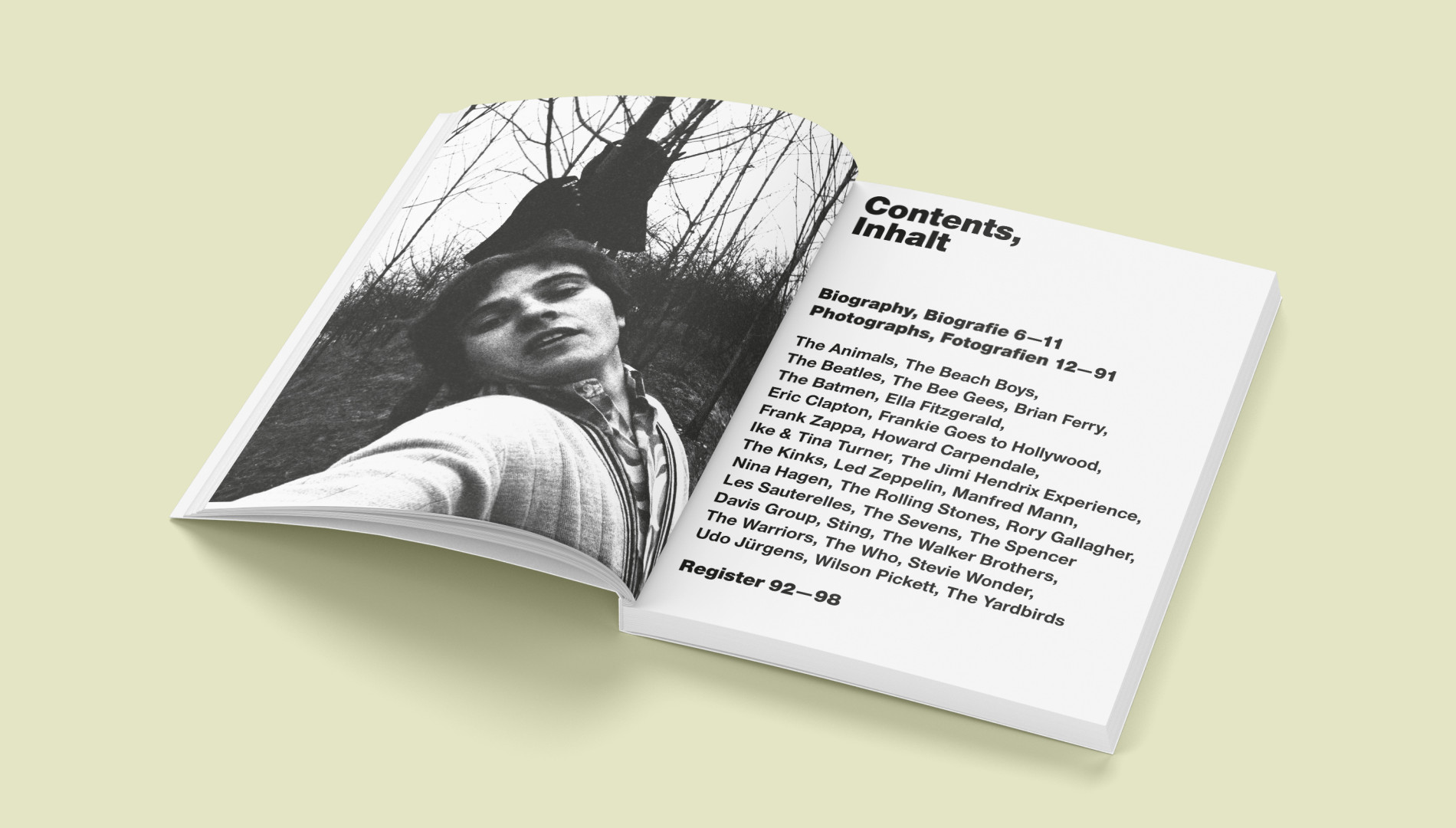 Bildband über den Münchner Photographen Ulrich Handl mit Printdesign von der Werbeagentur das formt aus München